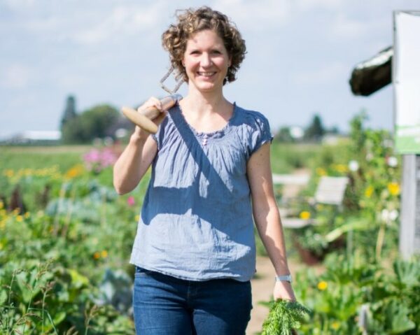 Gärtnern bei meine ernte macht glücklich